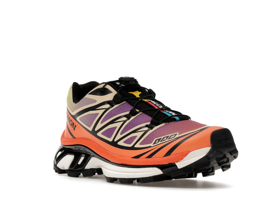 Salomon XT-6 Black Almond Dragon Fire - vue secondaire A