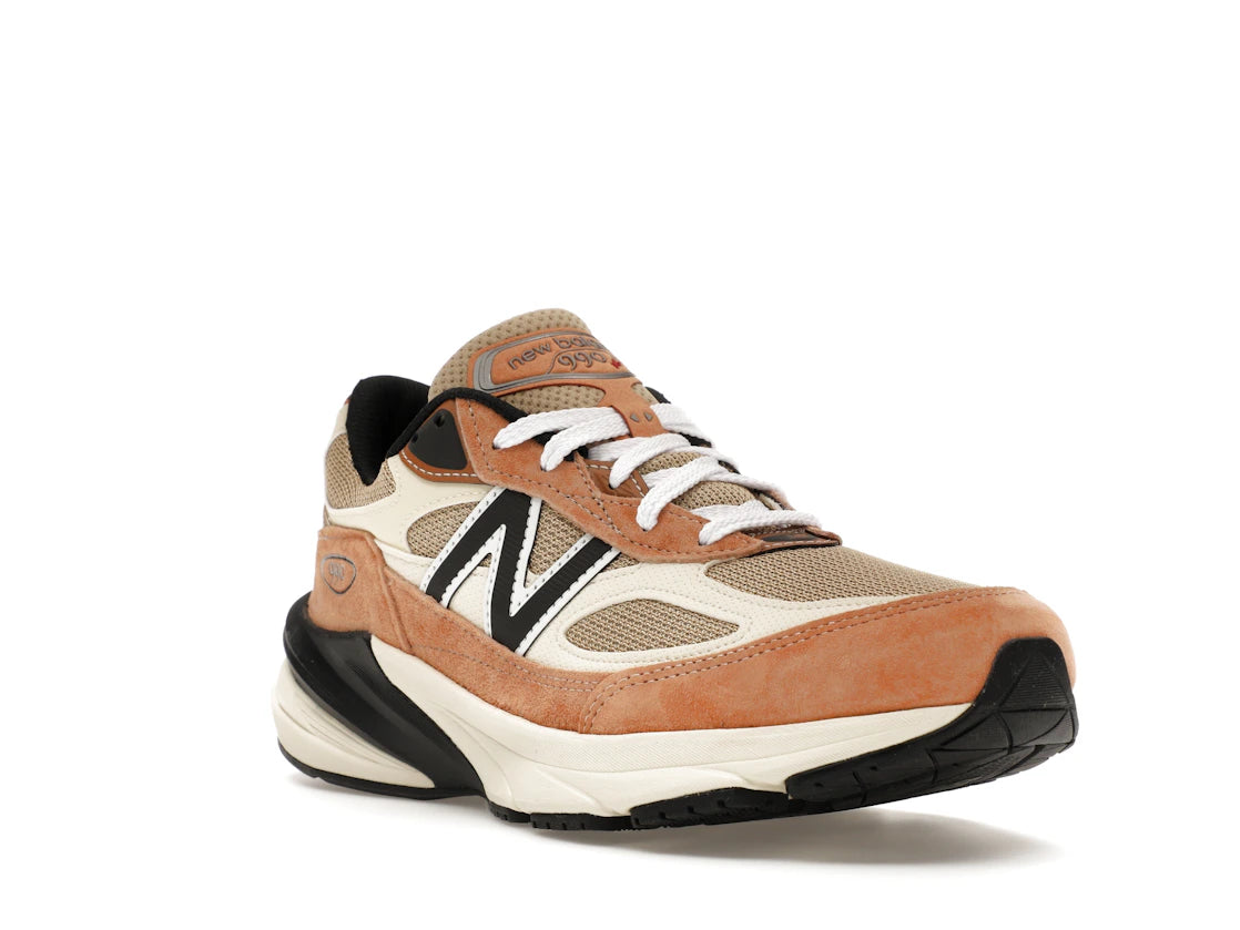 New Balance 990v6 MiUSA Teddy Santis Sepia Orange - vue secondaire A