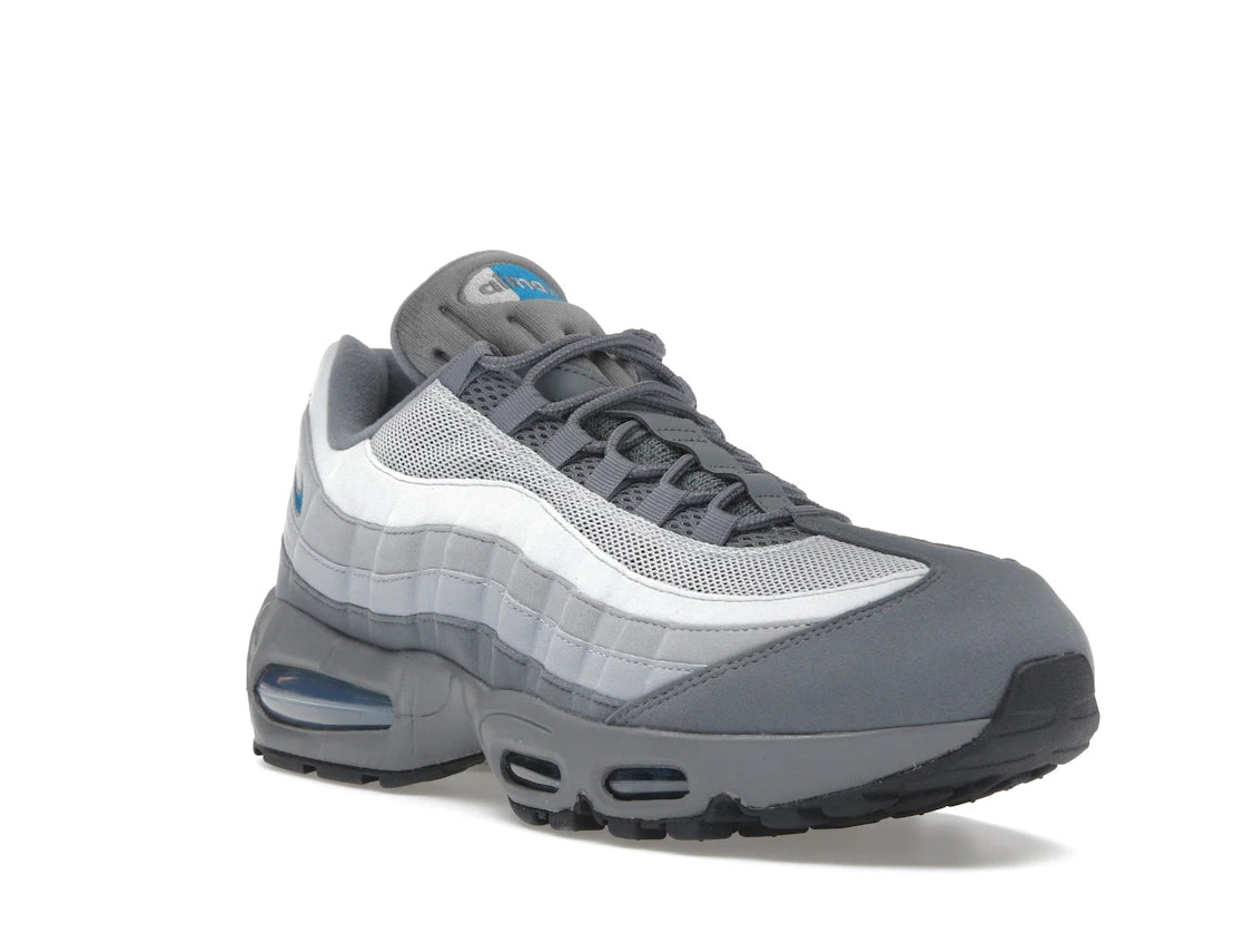 Nike Air Max 95 OG Big Bubble Smoke Grey Green Abyss - vue secondaire A