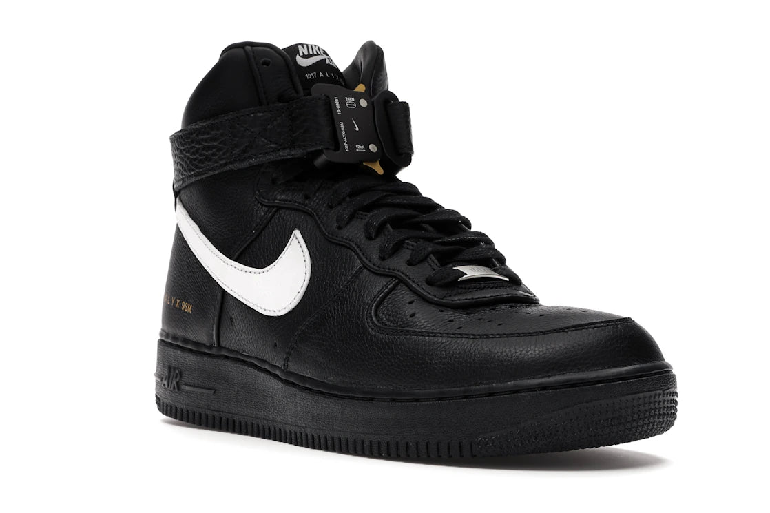Nike Air Force 1 High 1017 ALYX 9SM Black White - vue secondaire A