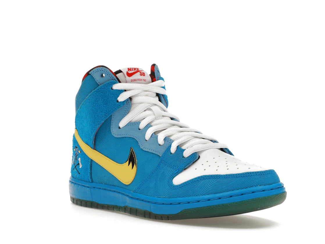 Nike SB Dunk High Familia Blue Ox - vue secondaire A