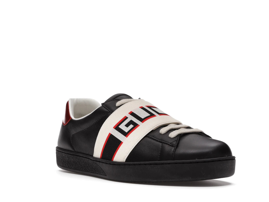 Gucci Ace Stripe Black - vue secondaire A