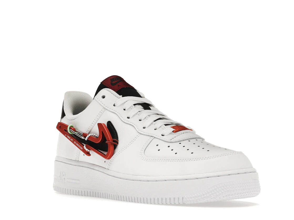 Nike Air Force 1 Low Carabiner Swoosh Red - vue secondaire A