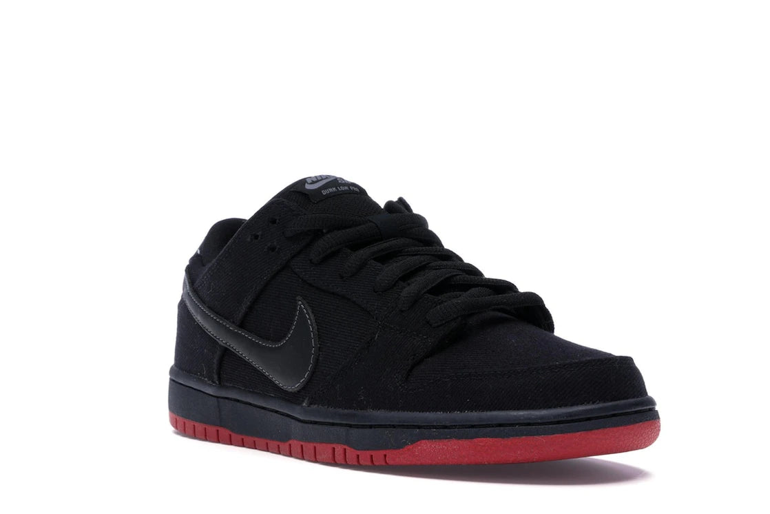 Nike SB Dunk Low Levis Black Denim - vue secondaire A