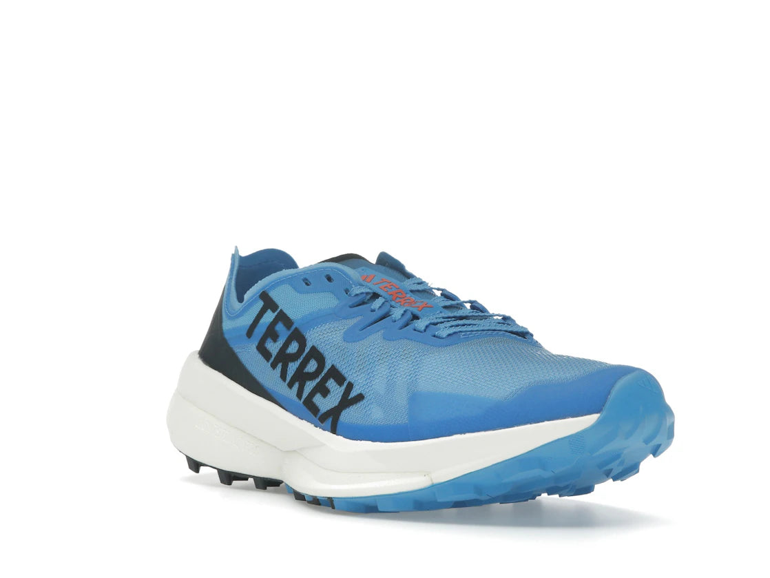 adidas Terrex Agravic Speed Trail Pulse Blue Core Black Semi Impact Orange - vue secondaire A