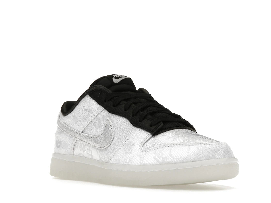 Nike Dunk Low CLOT Fragment White - vue secondaire A