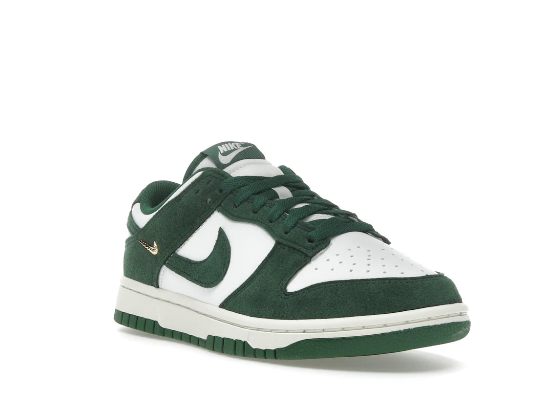 Nike Dunk Low Gorge Green Gold Mini Swoosh (Women's) - vue secondaire A