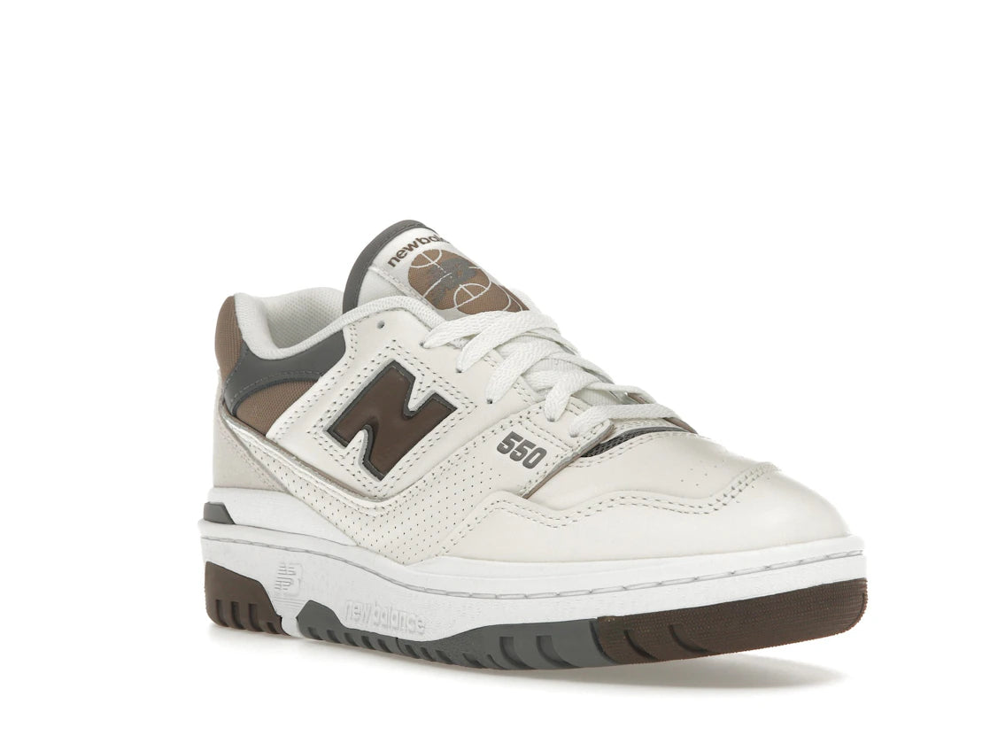New Balance 550 Sea Salt Dark Mushroom - vue secondaire A