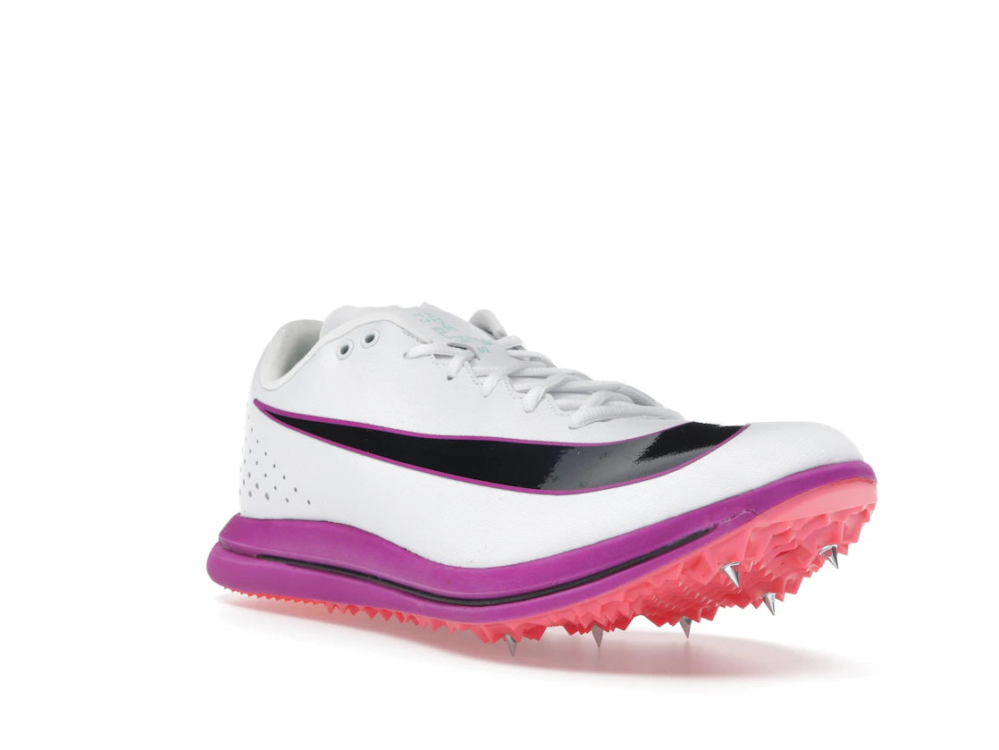 Nike Triple Jump Elite 3 White Hyper Turquoise Obsidian - vue secondaire A