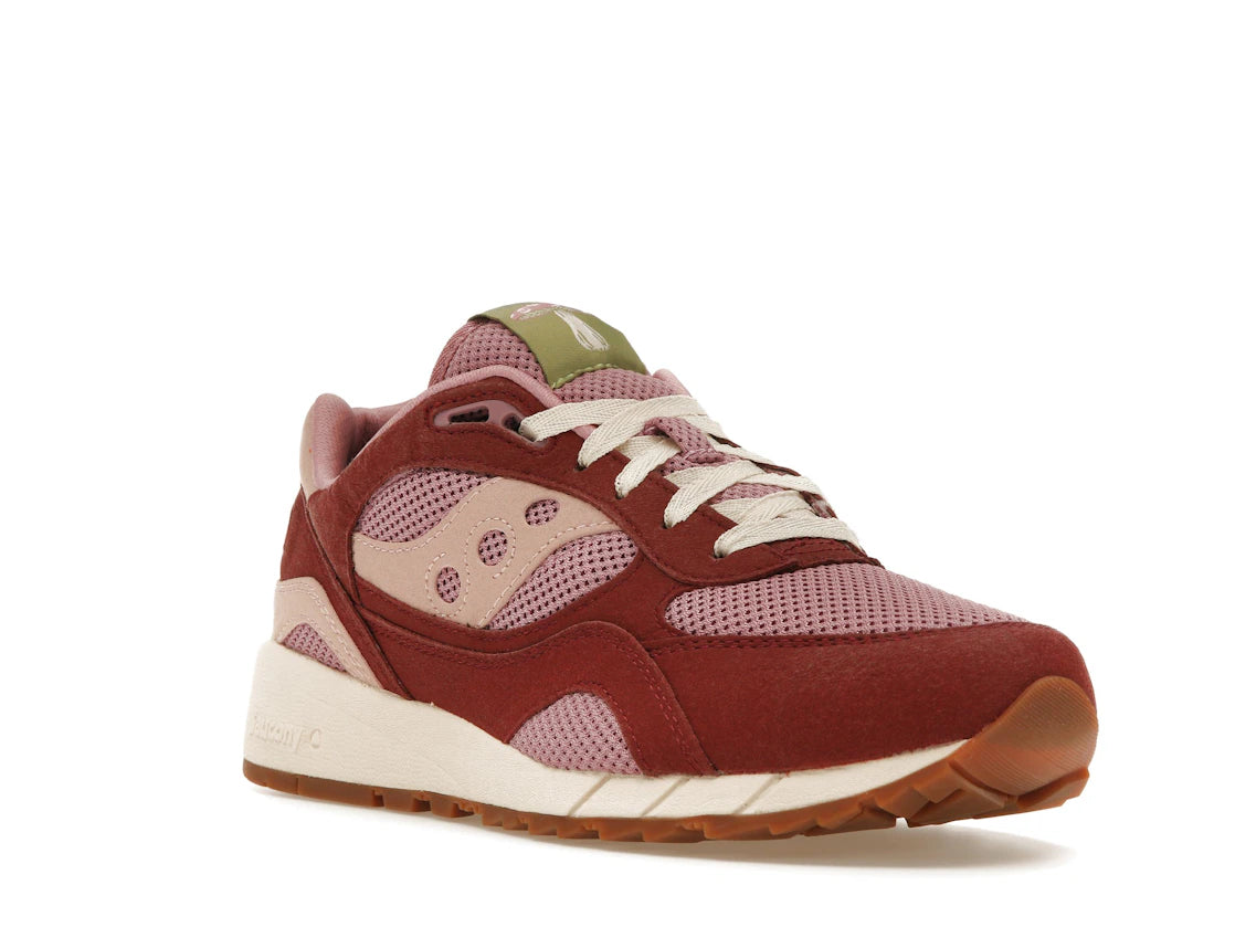Saucony Shadow 6000 Mushroom Burgundy - vue secondaire A
