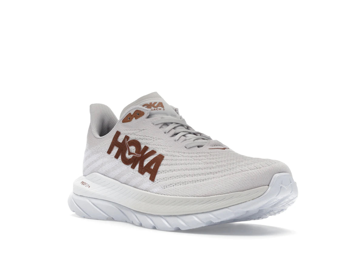 Hoka One One Mach 5 White Copper - vue secondaire A