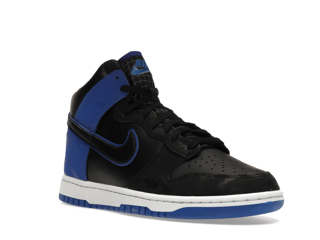 Nike Dunk High SE Camo Black Royal - vue secondaire A