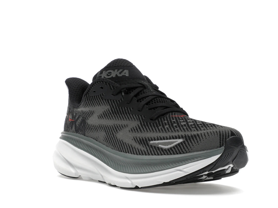 Hoka One One Clifton 9 Black Outer Orbit - vue secondaire A