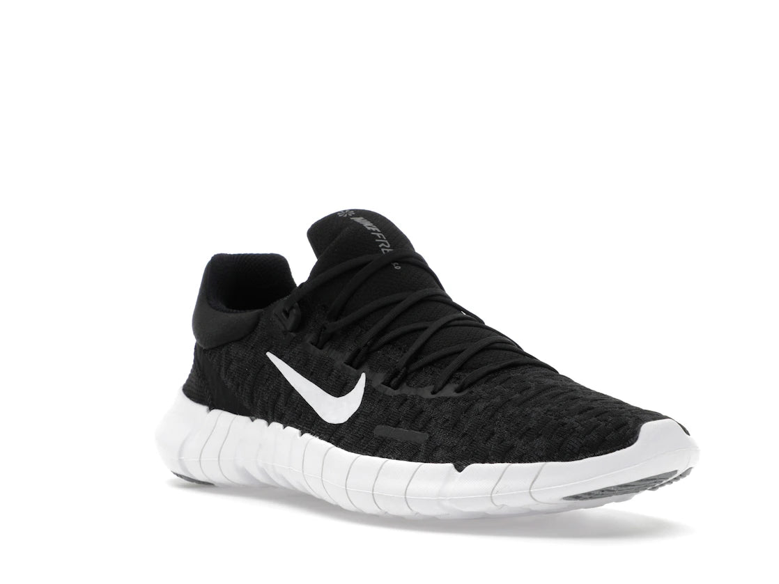 Nike Free Run 5.0 Black White (Women's) - vue secondaire A