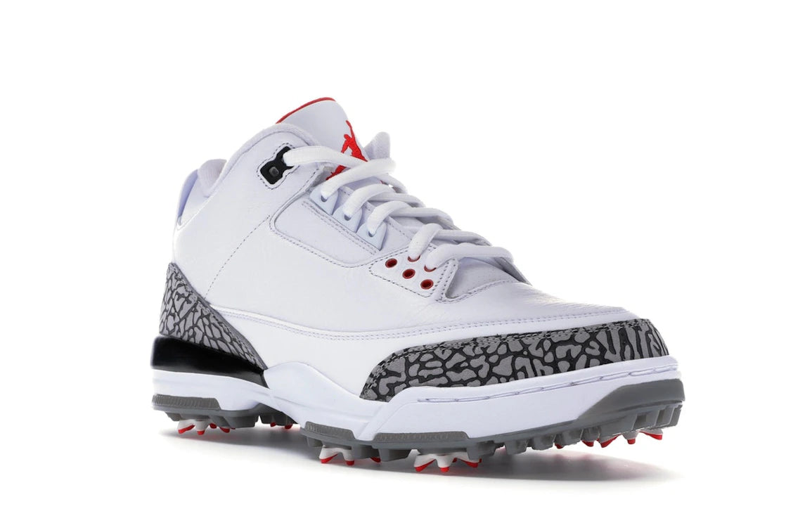 Jordan 3 Retro Golf White Cement - vue secondaire A