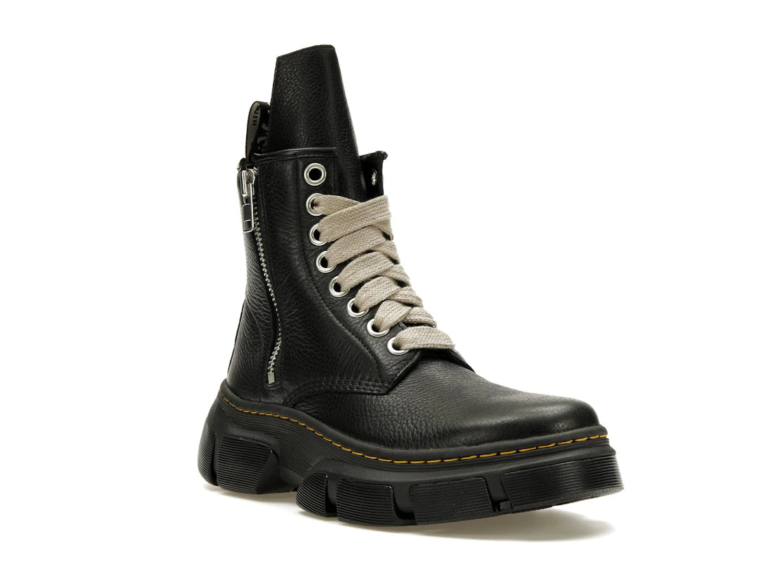 Dr. Martens 1460 DMXL Jumbo Lace Zip Boot Rick Owens Black - vue secondaire A