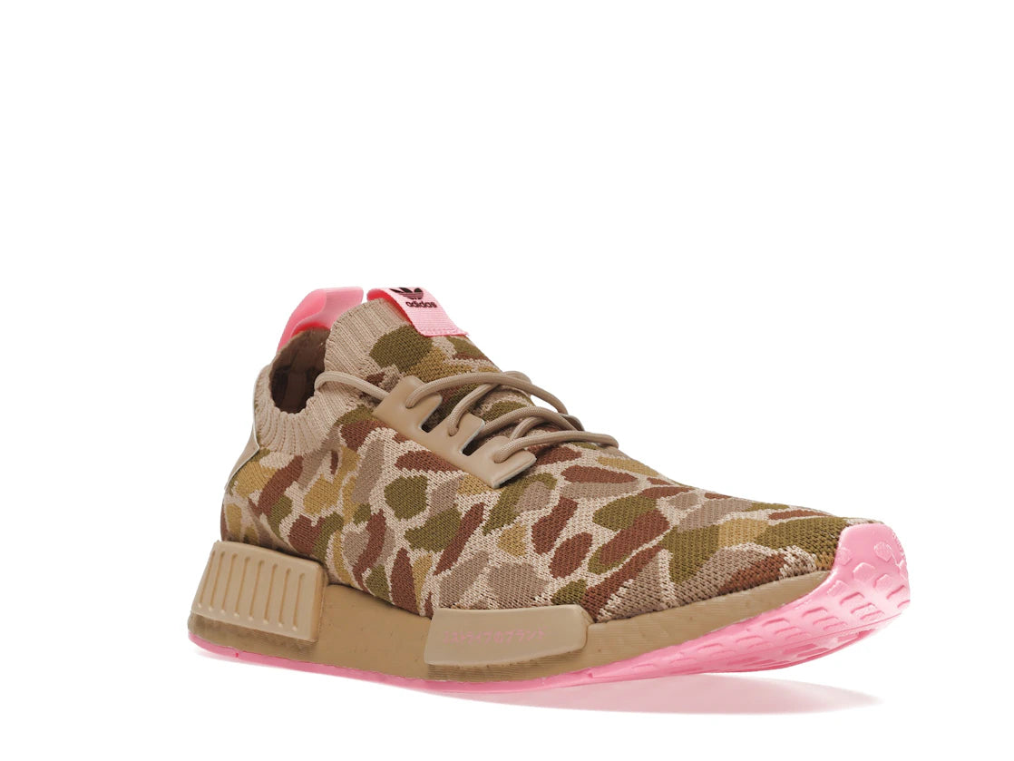 adidas NMD R1 Primeknit Duck Camo Pink - vue secondaire A