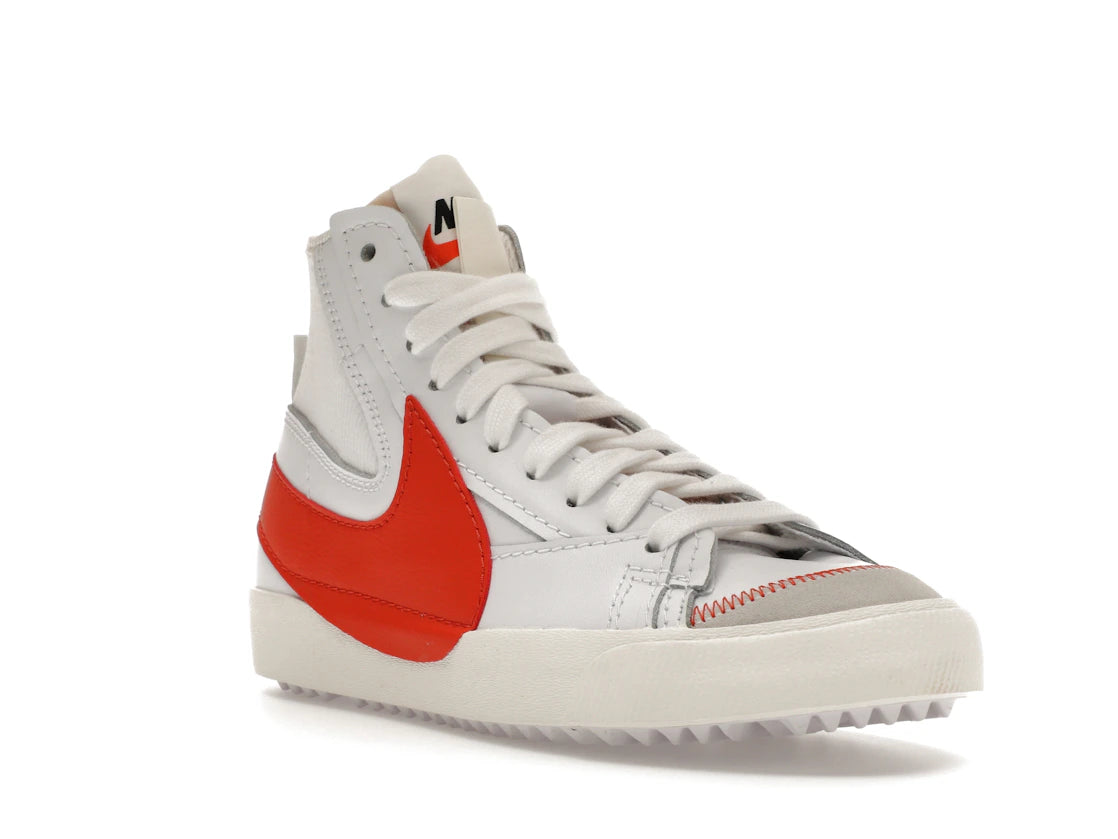 Nike Blazer Mid 77 Jumbo White Total Orange - vue secondaire A