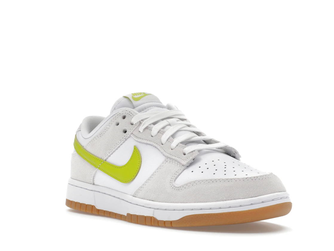 Nike Dunk Low White Bright Cactus (Women's) - vue secondaire A