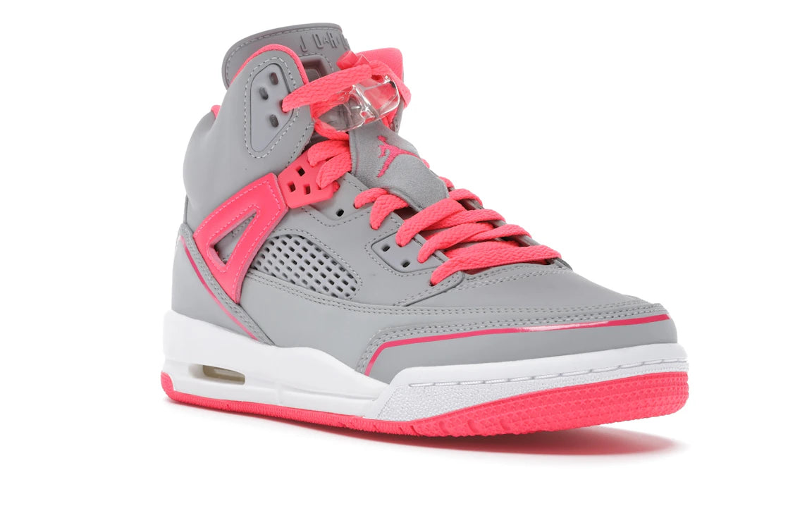 Jordan Spizike Wolf Grey Racer Pink (GS) - vue secondaire A