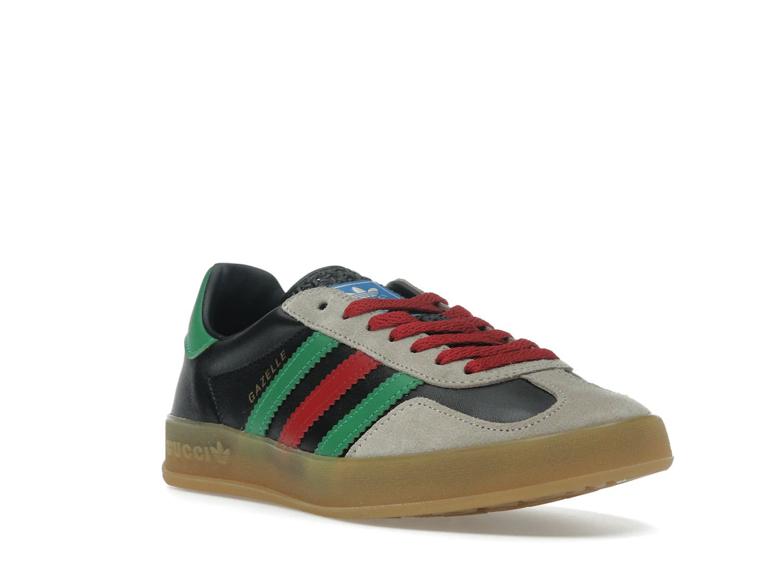 adidas x Gucci Gazelle Black Green Red - vue secondaire A