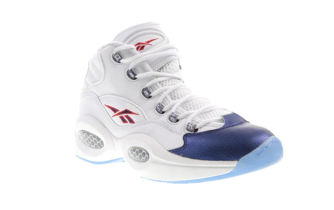 Reebok Question Mid Blue Toe (2016) - vue secondaire A