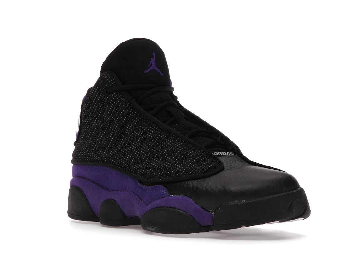 Jordan 13 Retro Court Purple (GS) - vue secondaire A