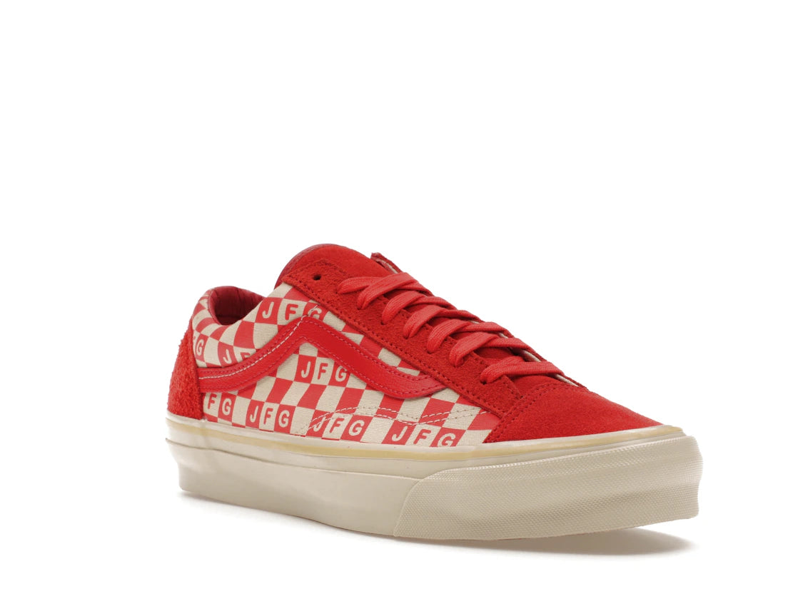 Vans Vault OG Style 36 LX Joe Freshgoods The Honeymoon Stage Red - vue secondaire A