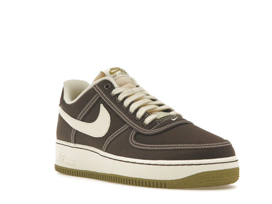 Nike Air Force 1 Low '07 PRM Canvas Baroque Brown - vue secondaire A