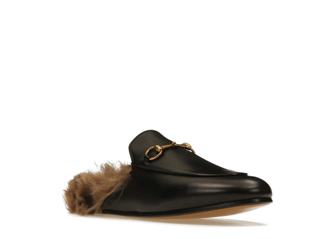 Gucci Princetown Slipper Black 2015 ReEdition Leather - vue secondaire A