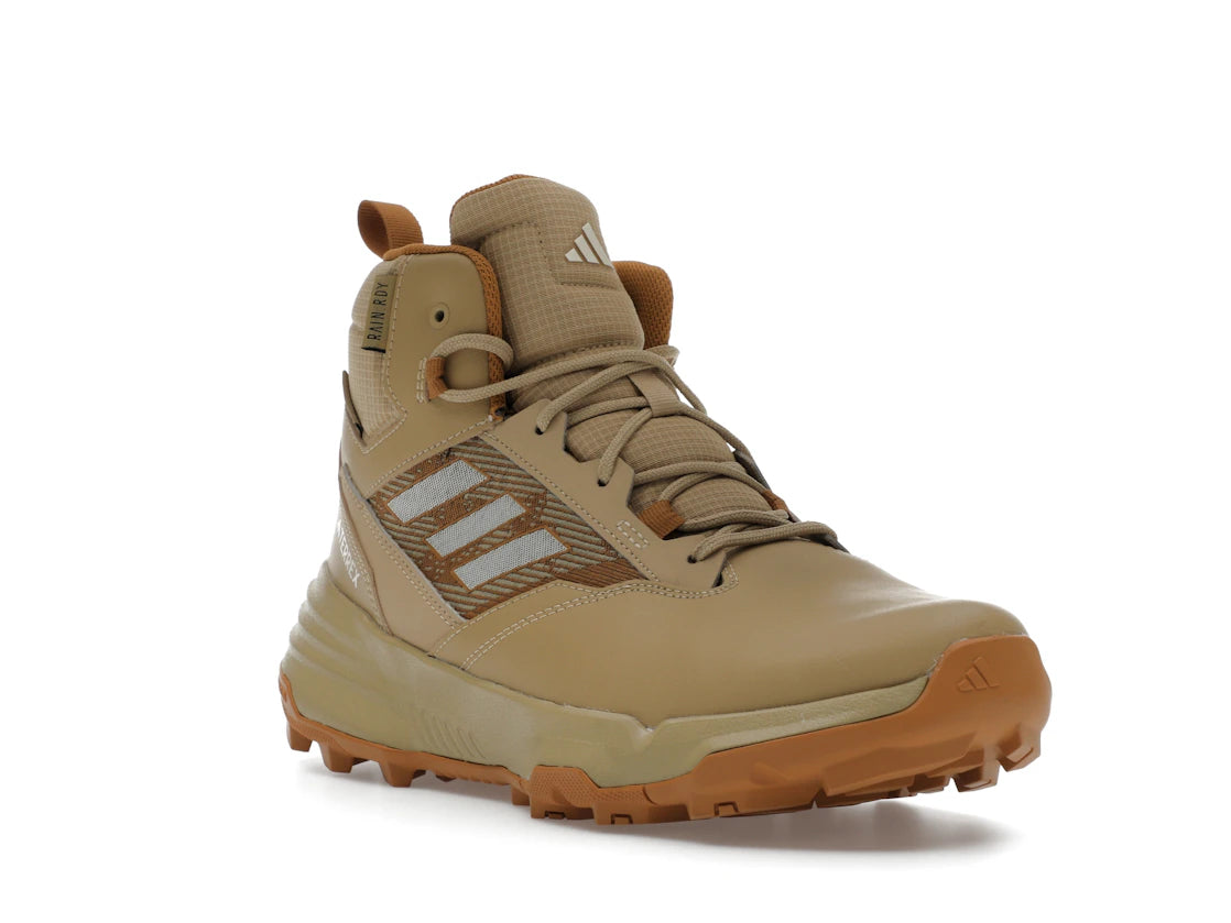 adidas Terrex Unity Leather Mid Rain.RDY Beige Tone Ecru Tint Mesa - vue secondaire A