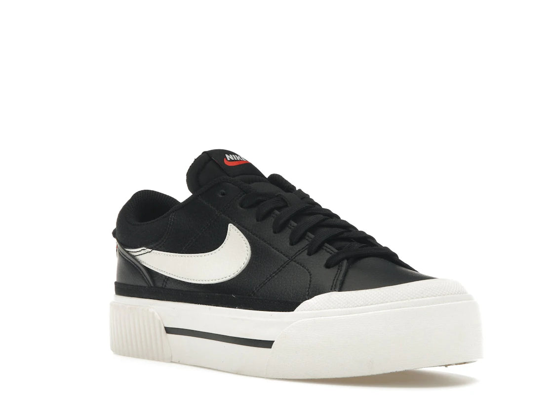 Nike Court Legacy Lift Black Sail (Women's) - vue secondaire A