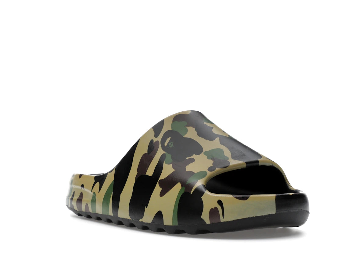 A Bathing Ape 1st Camo Slide Yellow - vue secondaire A