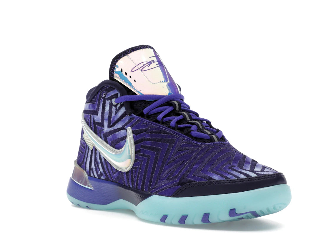 Nike Zoom LeBron NXXT Genisus Monopoly Persian Violet (Translucent Outsole) - vue secondaire A