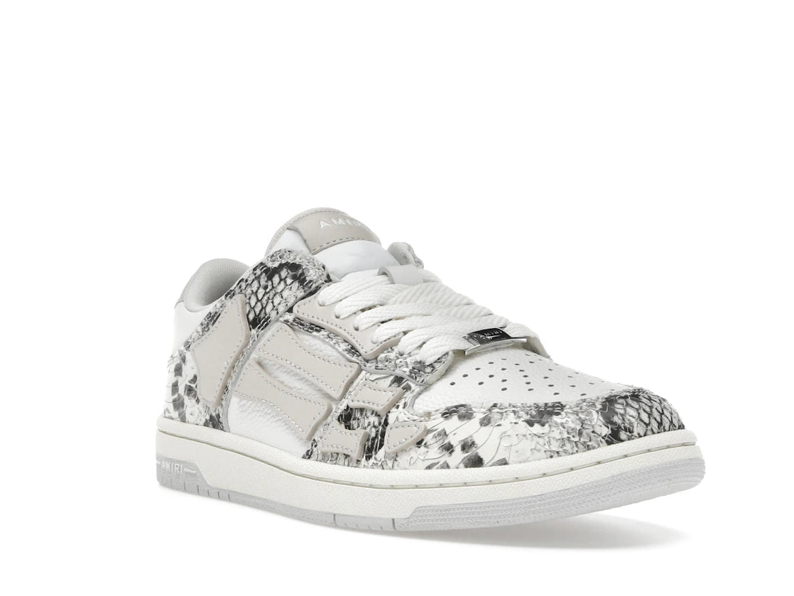 AMIRI Skel Top Low Snake Alabaster - vue secondaire A