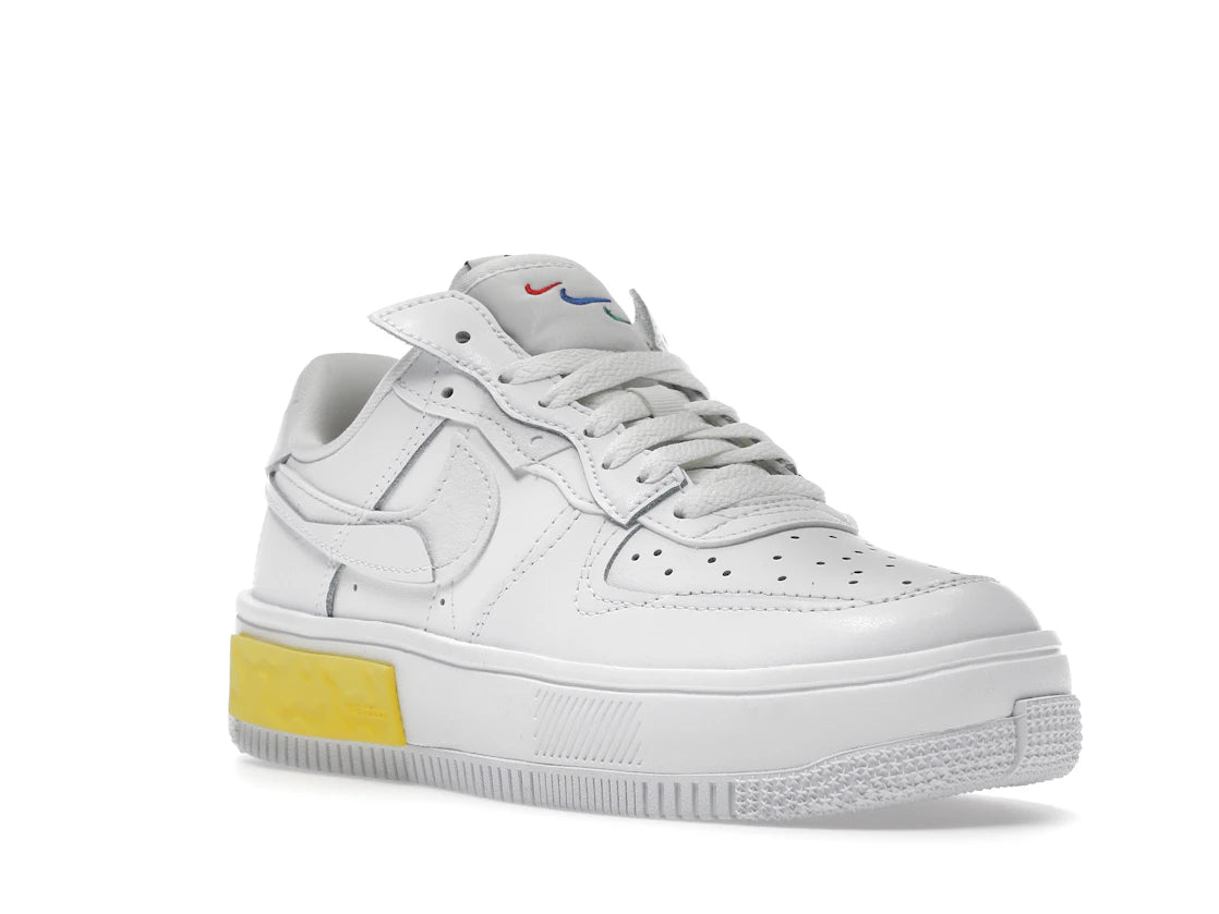 Nike Air Force 1 Low Fontanka Summit White Opti Yellow (Women's) - vue secondaire A