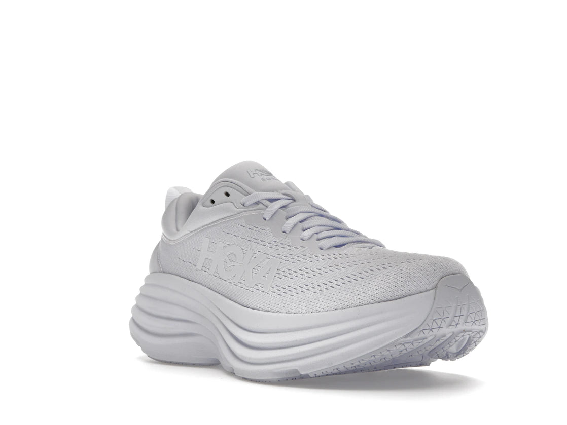 Hoka One One Bondi 8 Triple White (Damen) - vue secondaire A