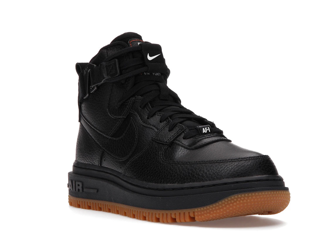 Nike Air Force 1 High Utility 2.0 Black Gum Orange (Women's) - vue secondaire A