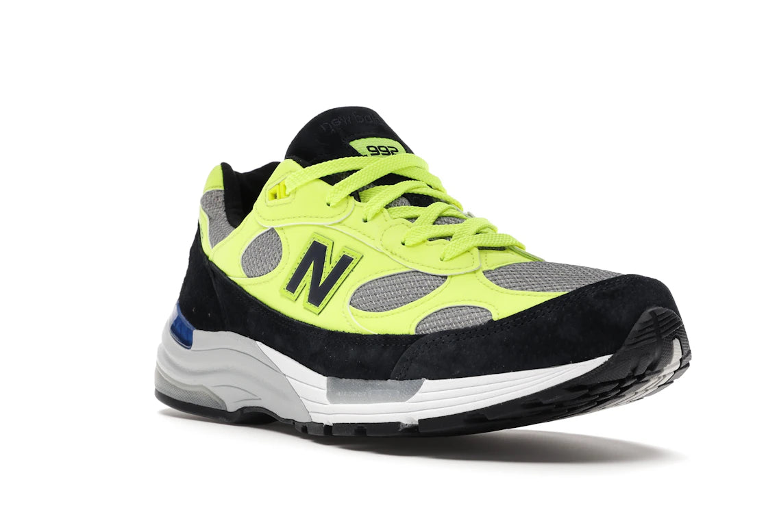 New Balance 992 Neon Yellow Black - vue secondaire A