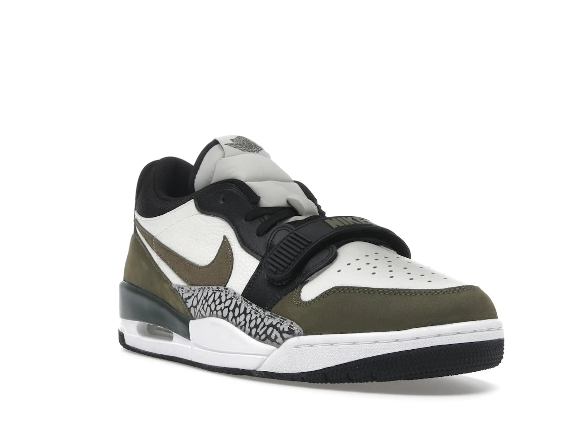 Jordan Legacy 312 Low Sail Black Medium Olive - vue secondaire A