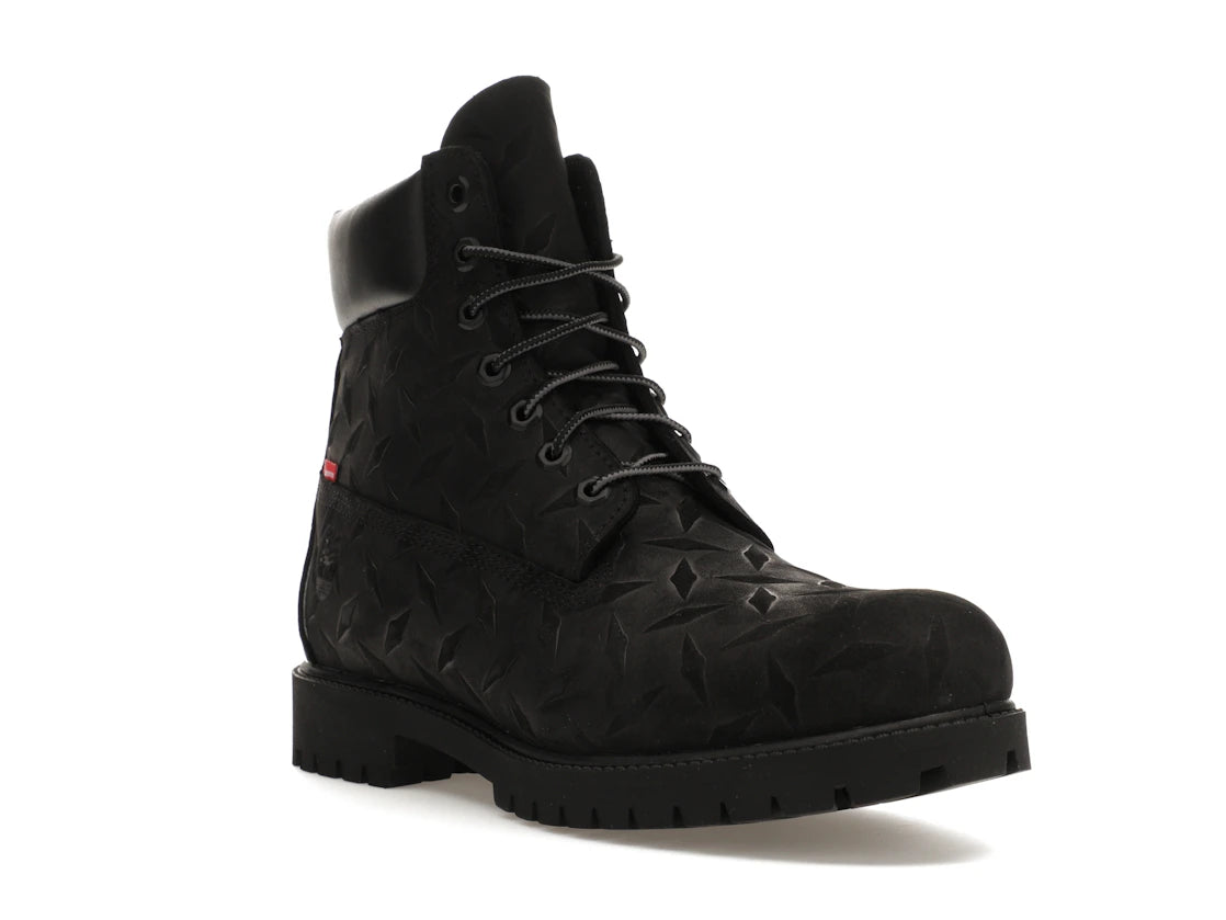 Timberland 6" Premium Waterproof Boot Supreme Diamond Plate Black - vue secondaire A