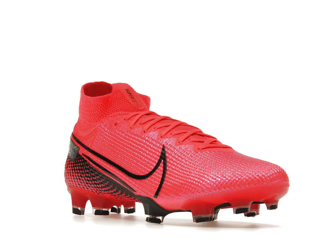 Nike Mercurial Superfly 7 Elite FG Laser Crimson - vue secondaire A
