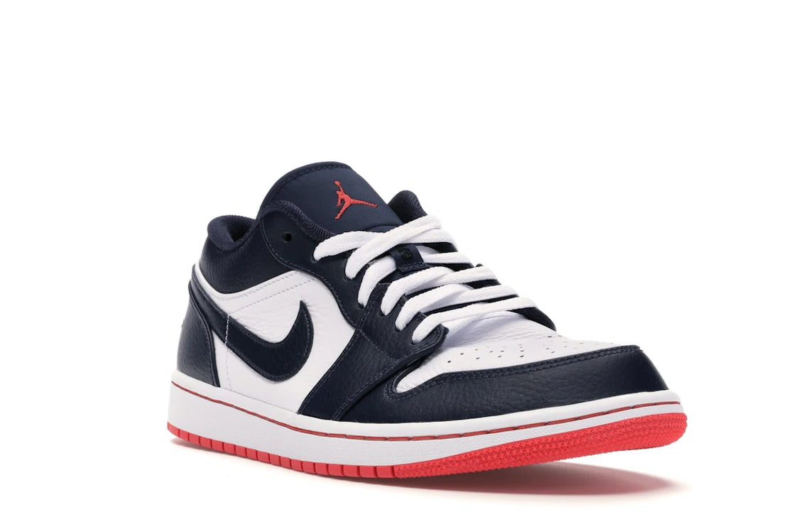 Jordan 1 Low Obsidian Ember Glow - vue secondaire A