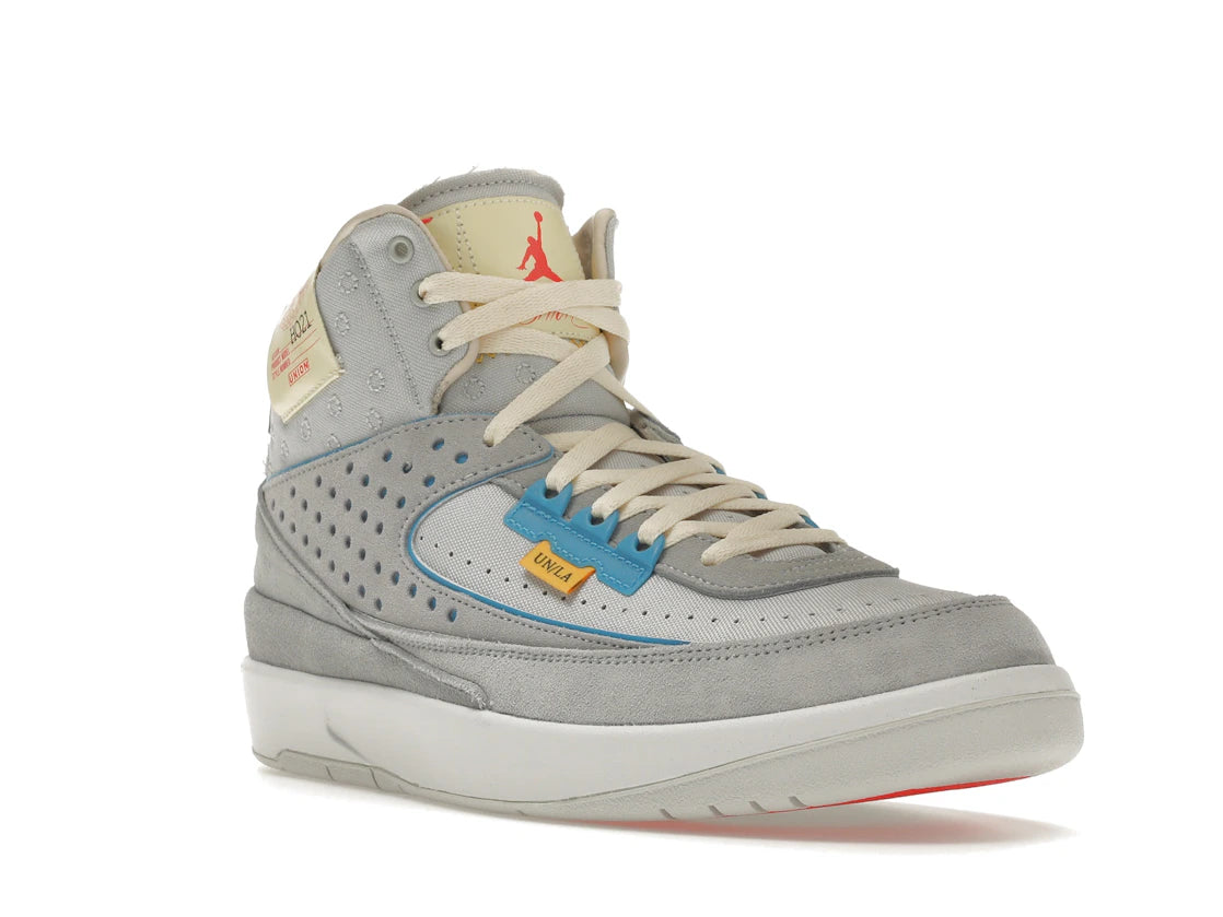 Jordan 2 Retro SP Union Grey Fog - vue secondaire A