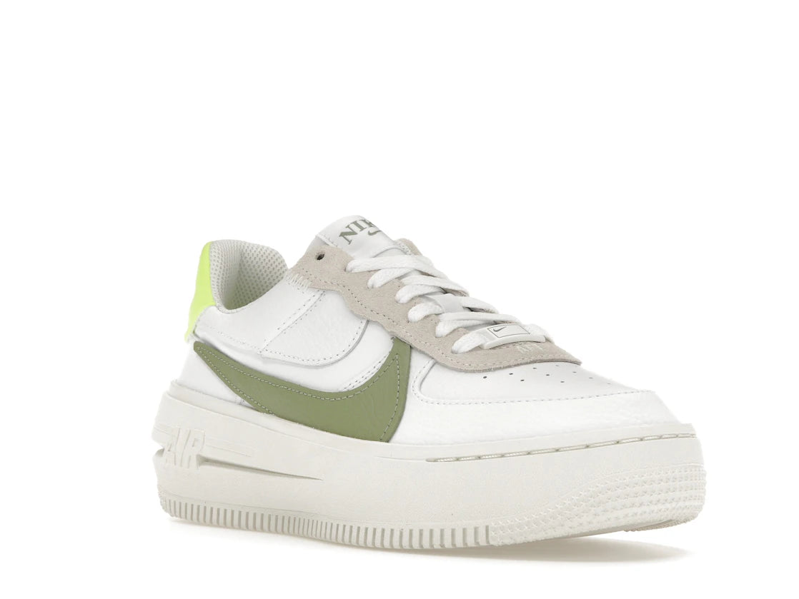 Nike Air Force 1 PLT.AF.ORM White Oil Green (Women's) - vue secondaire A