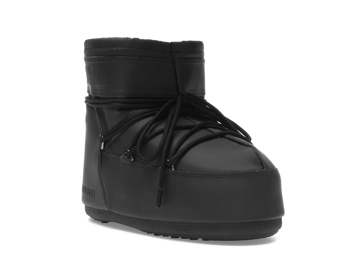 Moon Boot Icon Rubber Low Boot Black - vue secondaire A