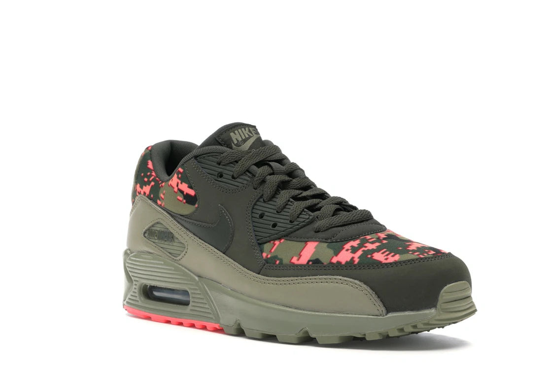 Nike Air Max 90 Digi Camo Olive - vue secondaire A