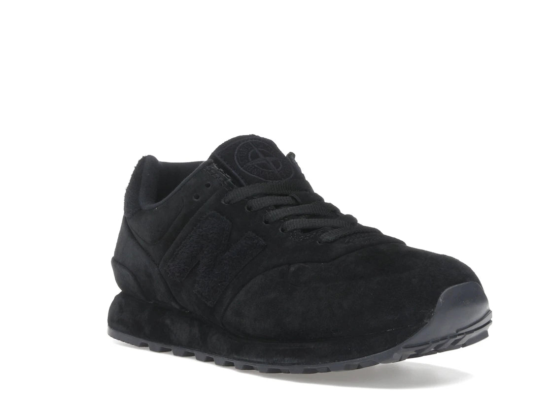 New Balance 574 Legacy Stone Island Ghost Navy Blue - vue secondaire A