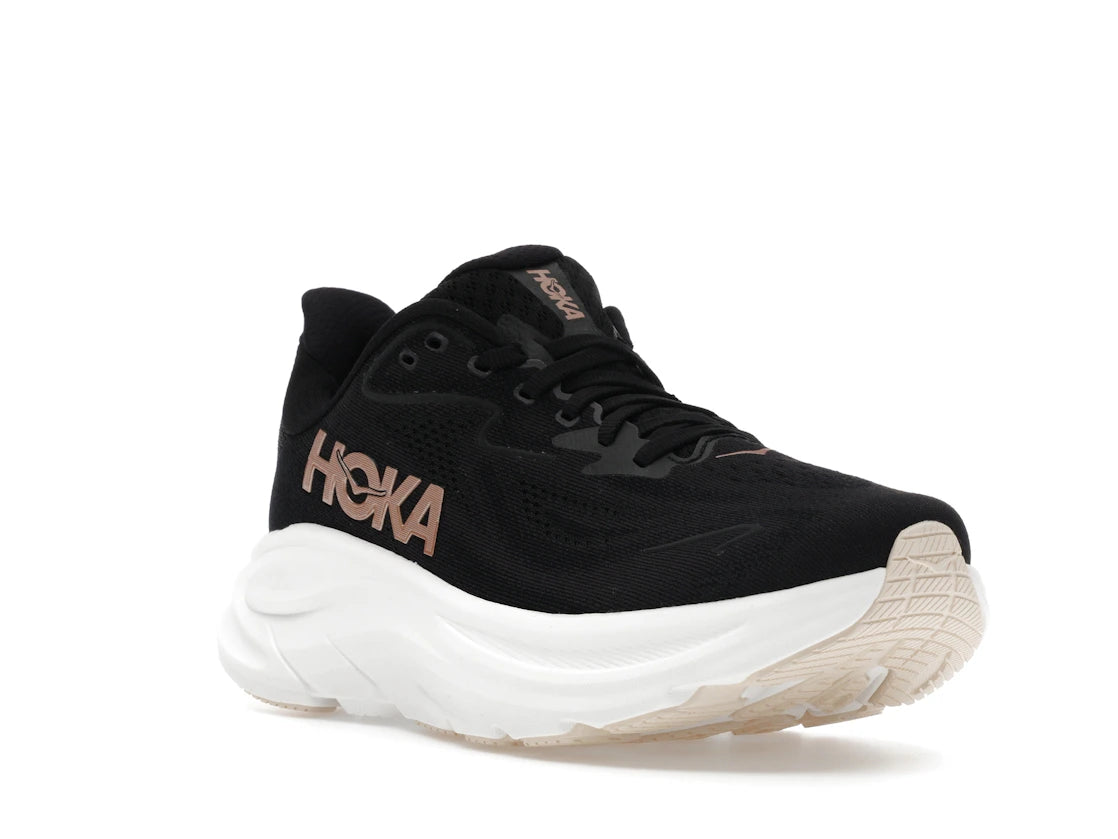 Hoka One One Clifton 10 Black Rose Gold (Women's) - vue secondaire A