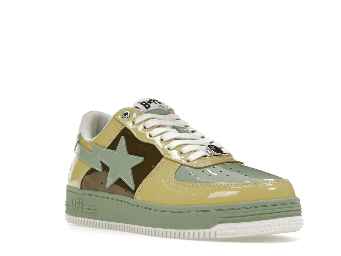 A Bathing Ape Bape Sta Nostalgic Yellow Green - vue secondaire A